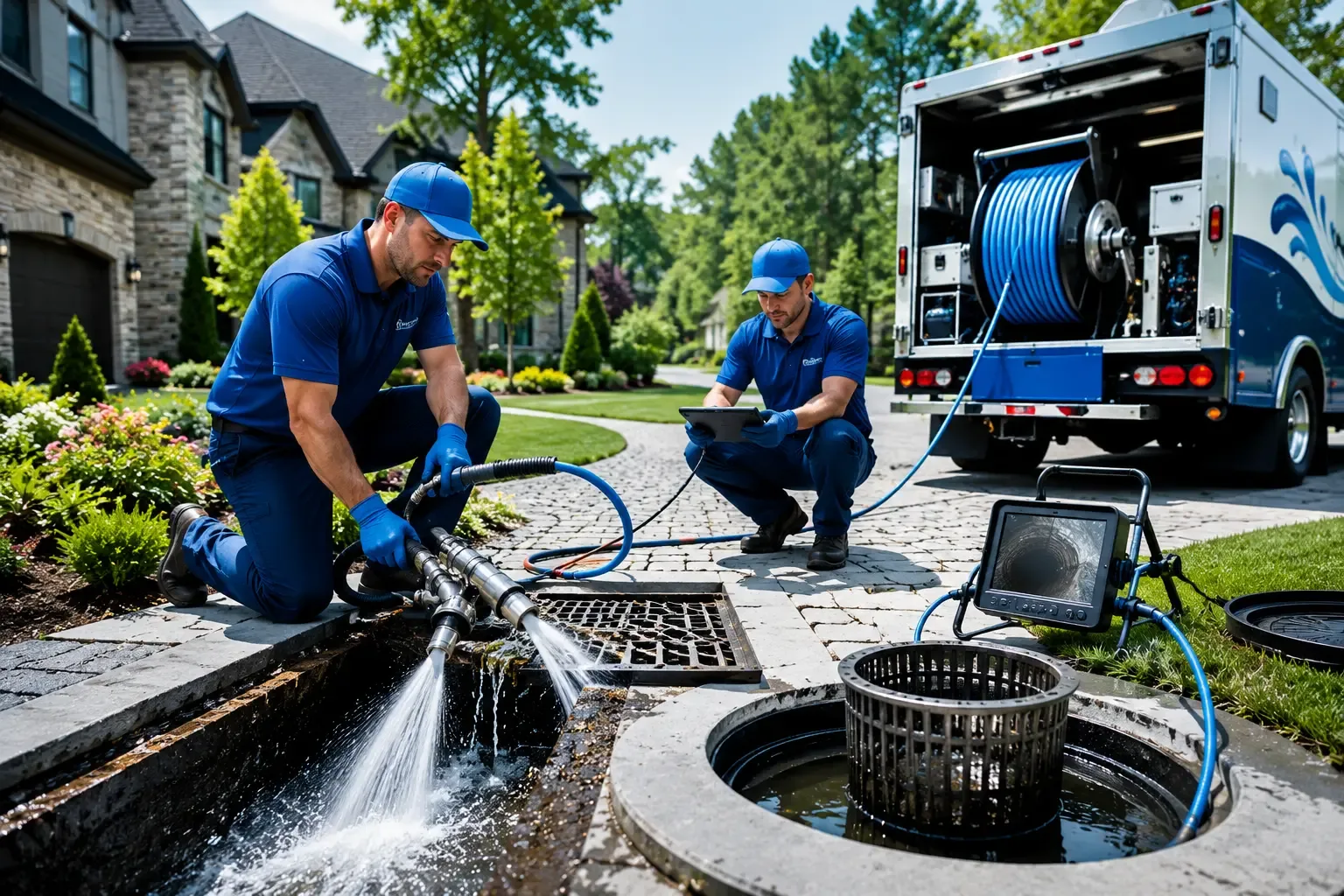 Local outdoor drain cleaning professionals in Nashville, OH