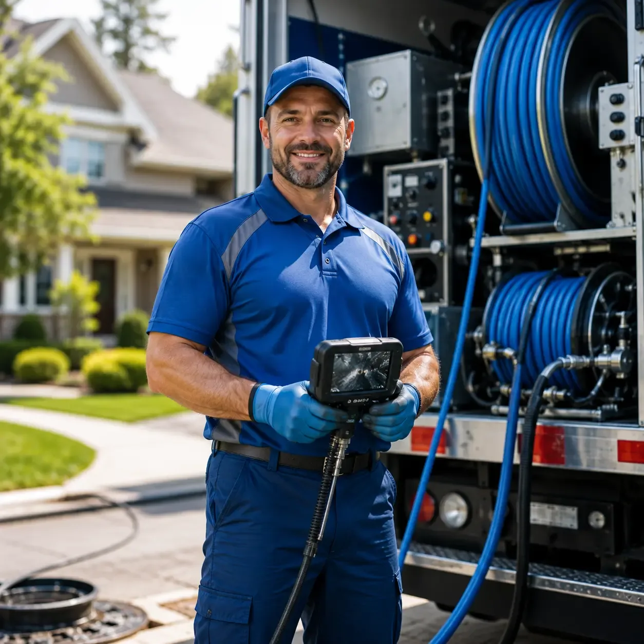 Local outdoor drain cleaning specialists in Nashville, OH